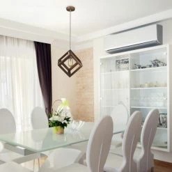 V-TAC Lustre Cube En Métal LED Avec Douille E27 (Max 60W) Couleur Or Champagne -V-TAC Soldes 71300125 5