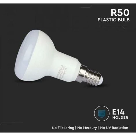 Ampoule Led R50 V-tac 4,8w 4000k E14 Vt-250-n - 139- 21139 4 Ampoule Led R50 V-tac 4,8w 4000k E14 Vt-250-n - 139- 21139 – Image 4