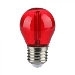 Ampoule Globe E27 V-tac Filament Led 2w Rouge Vt-2132-r-n 7413 - 217413