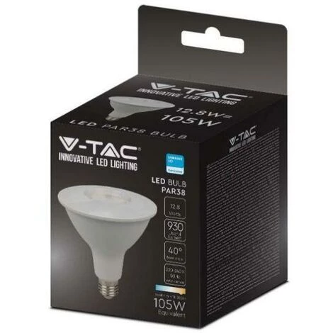 Ampoule Led Par38 V-tac 12,8w 3000k E27 Vt-238-n -150 - 21150 2 Ampoule Led Par38 V-tac 12,8w 3000k E27 Vt-238-n -150 - 21150 – Image 2