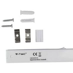 Plafonnier T5 Led V-tac 4w 6500k 30cm Vt-035-n -691- 21691 -V-TAC Soldes 71536658 3