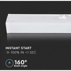 Plafonnier T5 Led V-tac 4w 6500k 30cm Vt-035-n -691- 21691 -V-TAC Soldes 71536658 4