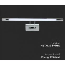 V-tac Lampe Miroir Led 9w 4000k Chrome Vt-7008-n - 3894 - 213894 9 V-tac Lampe Miroir Led 9w 4000k Chrome Vt-7008-n - 3894 - 213894 -V-TAC Soldes 71536664 5