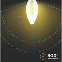 V-tac Ampoule Led 4w E14 3000k Dimmable Vt-1985d-n -4367 - 214367 -V-TAC Soldes 71536672 3