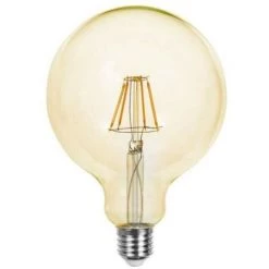 Ampoule Led G125 V-tac 4w E27 2200k Ambre Vt-1956-n -4473- 214473