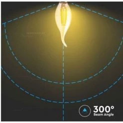 V-tac Ampoule Led 4w E14 2200k Vt-1949-n- 7114-217114 -V-TAC Soldes 71614180 3