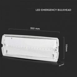 Lumière De Secours Led 3w V-tac 6400k Ip65 Vt-996 7687 5 Lumière De Secours Led 3w V-tac 6400k Ip65 Vt-996 7687 -V-TAC Soldes 71614186 3