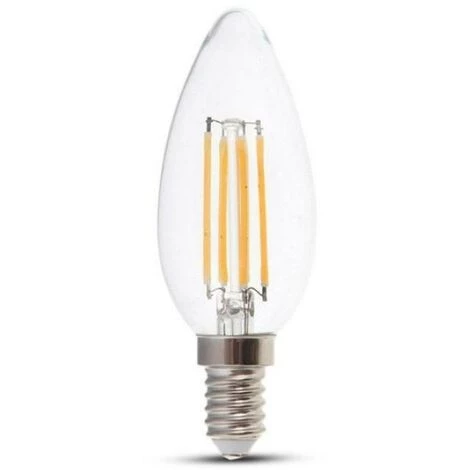 V-tac Led Candle Bulb 6w E14 3000k Vt-2127-n - 7423- 217423 1 V-tac Led Candle Bulb 6w E14 3000k Vt-2127-n - 7423- 217423