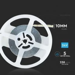 V-TAC VT-2835 Bande Strip Led 1190LED 24V 18w / M SMD2835 5Mt Blanc Froid 6400K IP20 Sans Wp - SKU 212601 6 V-TAC VT-2835 Bande Strip Led 1190LED 24V 18w / M SMD2835 5Mt Blanc Froid 6400K IP20 Sans Wp - SKU 212601 -V-TAC Soldes 72320996 3