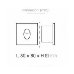 V-TAC VT-1109SQ Spot Led 3W Encastrable Carré Blanc Pour Escaliers Blanc Chaud 3000K - Sku 1209 -V-TAC Soldes 7595861 5