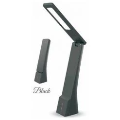 V-TAC VT-1014 Lampe De Table LED 4W Touche Color Change Dimmable Portable ABS Noir - SKU 8500
