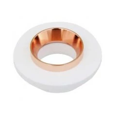V-TAC VT-862-MRP Plafond Rond Plâtre Avec Bague En Or Rose Mat Pour Led GU10-GU5.3 - SKU 3123