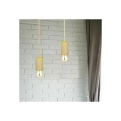 Suspension Luminaire Pour Ampoule LED E27 Concrete Jaune Vt-7668 V-TAC -V-TAC Soldes 7915044 5