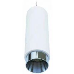 V-TAC VT-863 Lumière Pendant 1MT GU10 Plâtre Avec Bague En Chrome - Sku 3129