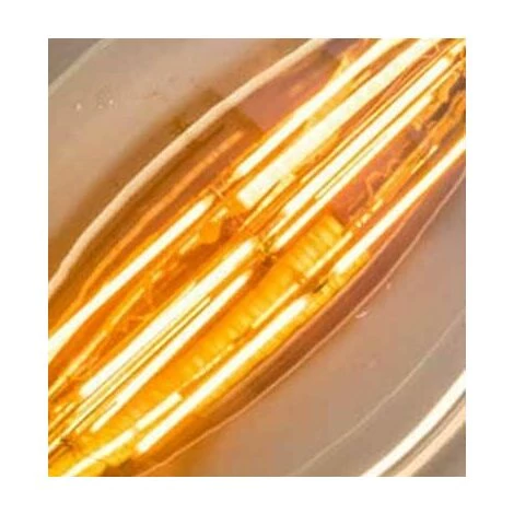 V-Tac VT-2178D LED Ampoule 8W Vintage Xl BF180 Filaments Droit Verre Ambre E27 2000K Dimmable – SKU 7464 2 V-Tac VT-2178D LED Ampoule 8W Vintage Xl BF180 Filaments Droit Verre Ambre E27 2000K Dimmable – SKU 7464 – Image 2